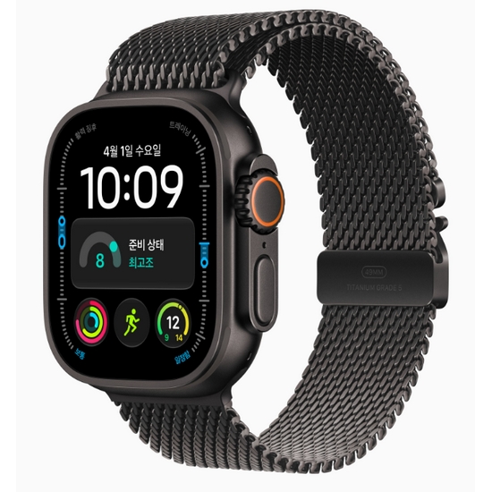 워치 울트라 3 49mm Cellular 블랙 티타늄